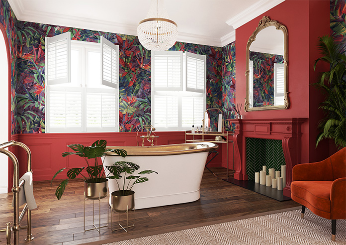 Bromley, Pure White - Tier on Tier Plantation Shutter - Image 7
